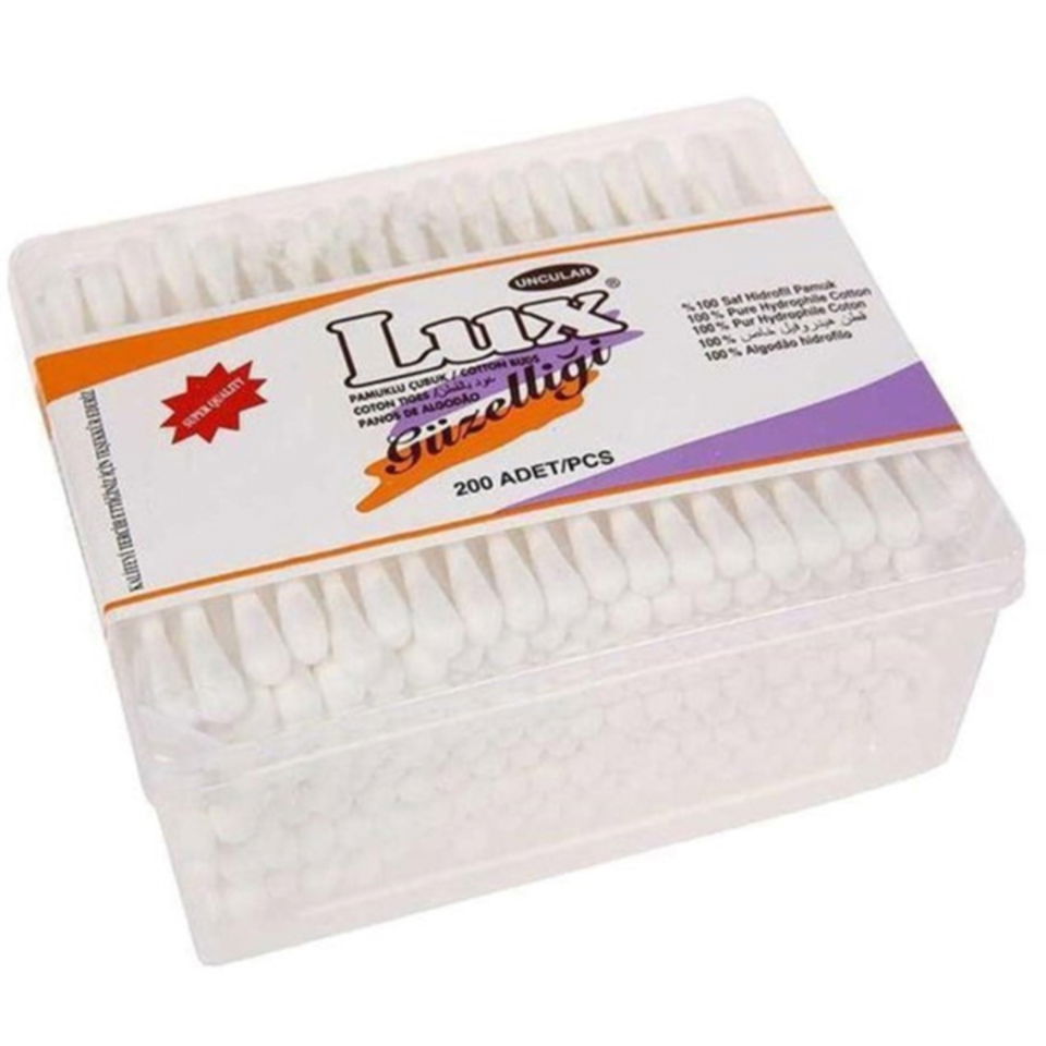 LUX KAĞIT KULAK ÇUBUĞU 200'LÜ